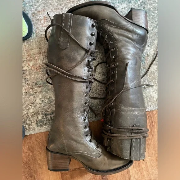 Freebird by Steven Stone Grany Lace-Up Boots - Picture 3 of 6